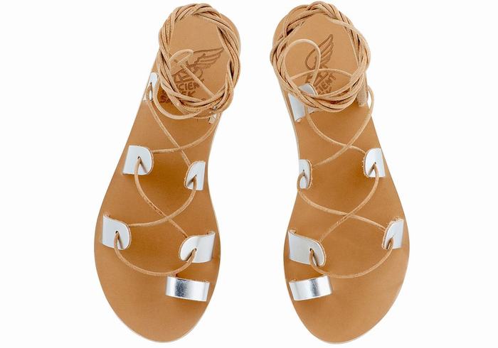 Sandales De Gladiateur Ancient Greek Sandals Alcyone Leather   | AFB-4717110